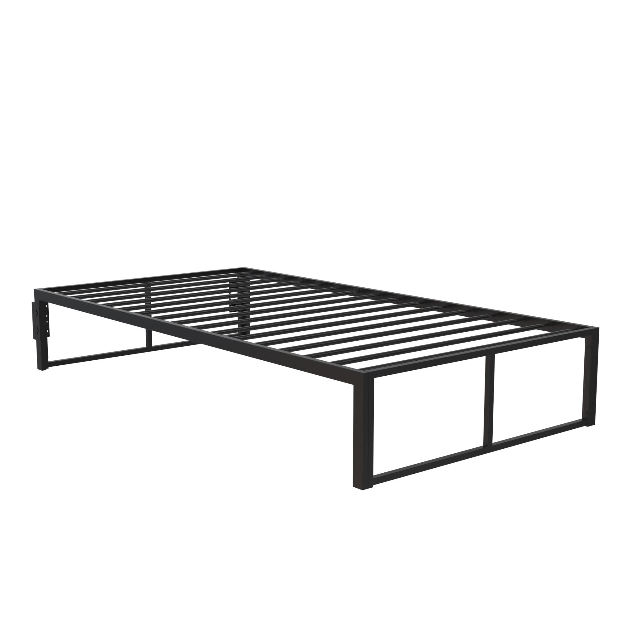 RealRooms Colten Universal Platform Bed - Black - Twin