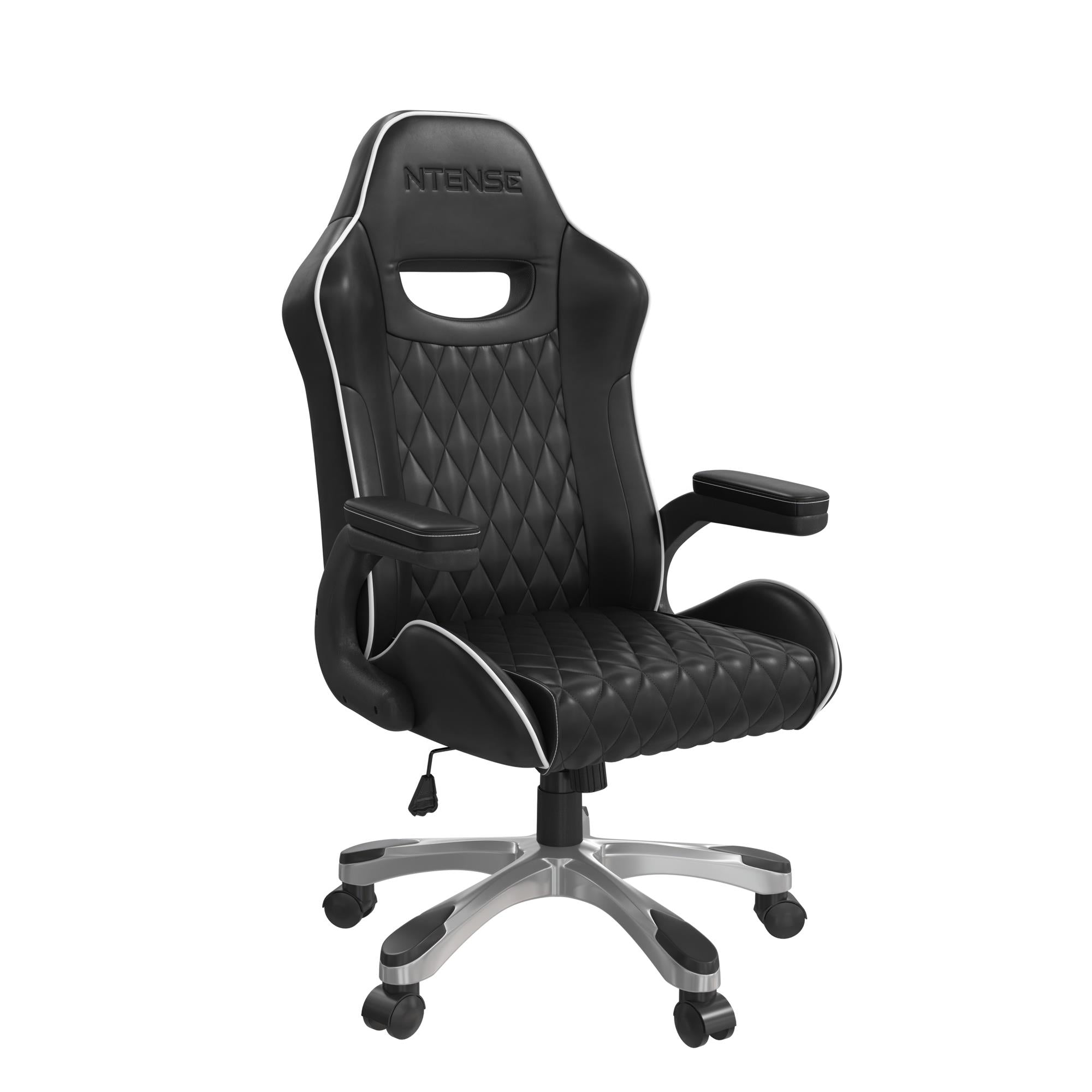 NTense Galaxy Gaming and Office Chair - Black - 1-Seater