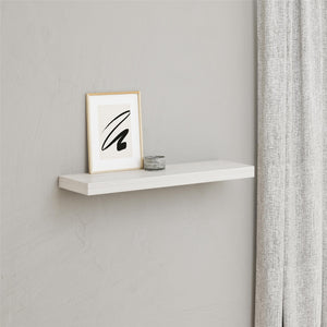 Systembuild Evolution 36" Floating Shelf - Ivory Oak