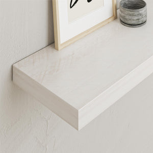 Systembuild Evolution 36" Floating Shelf - Ivory Oak