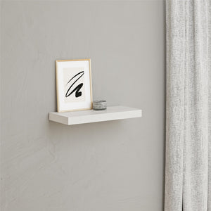 Systembuild Evolution 24" Floating Shelf - Ivory Oak