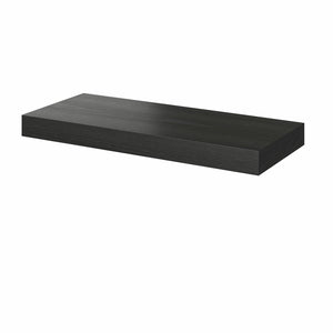 Systembuild Evolution 24" Floating Shelf - Black Oak