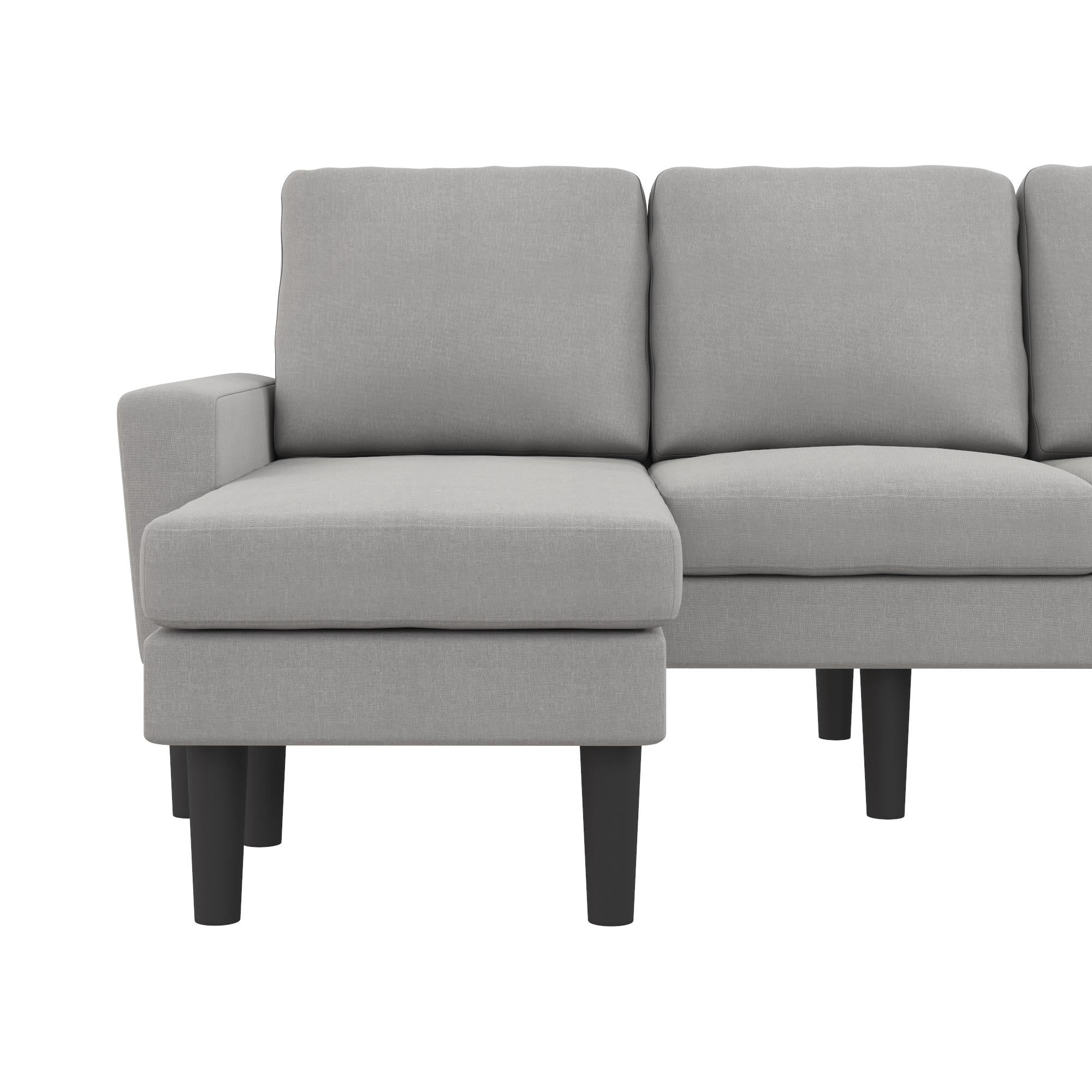 DHP Farnsworth Sectional Sofa - Gray