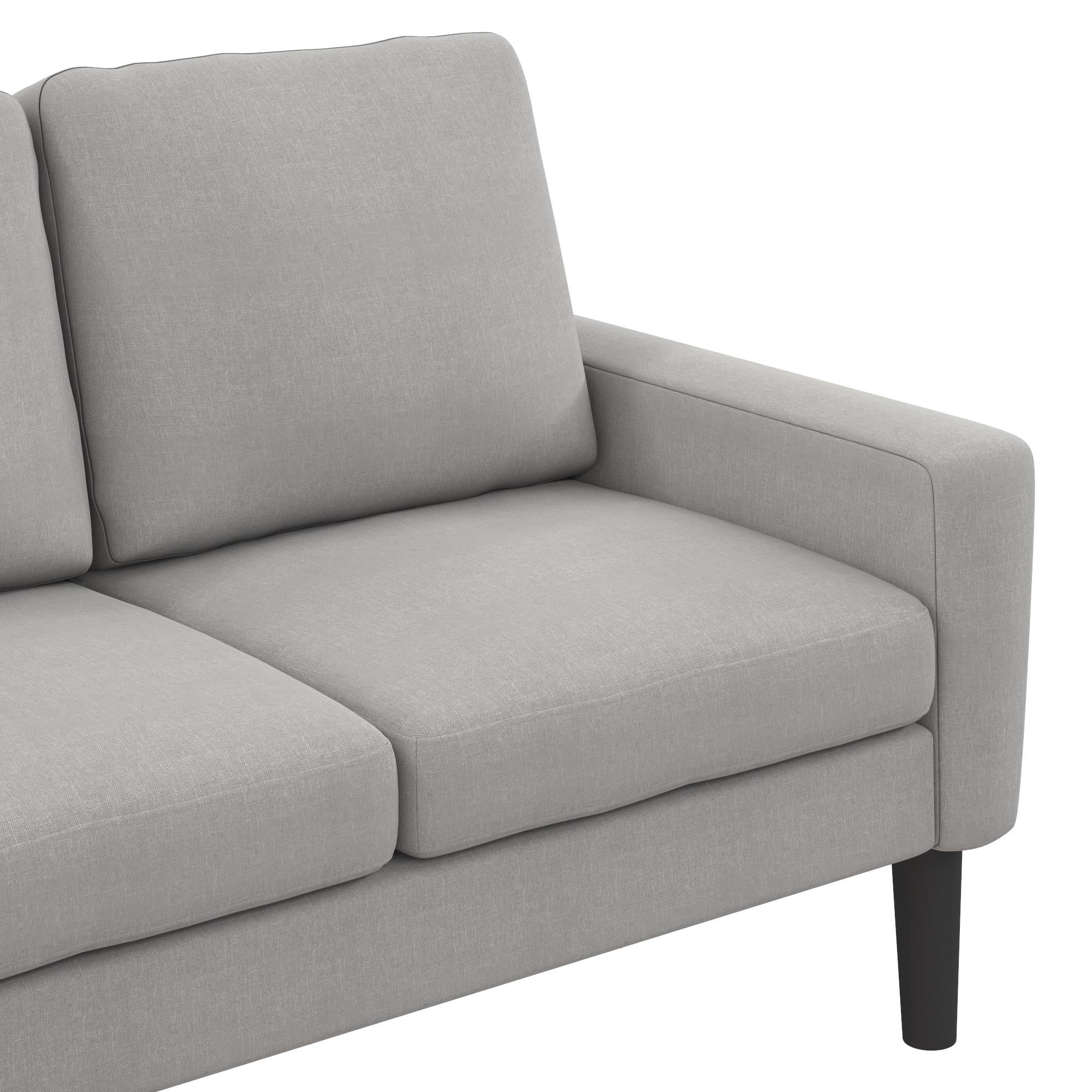 DHP Farnsworth Sectional Sofa - Gray