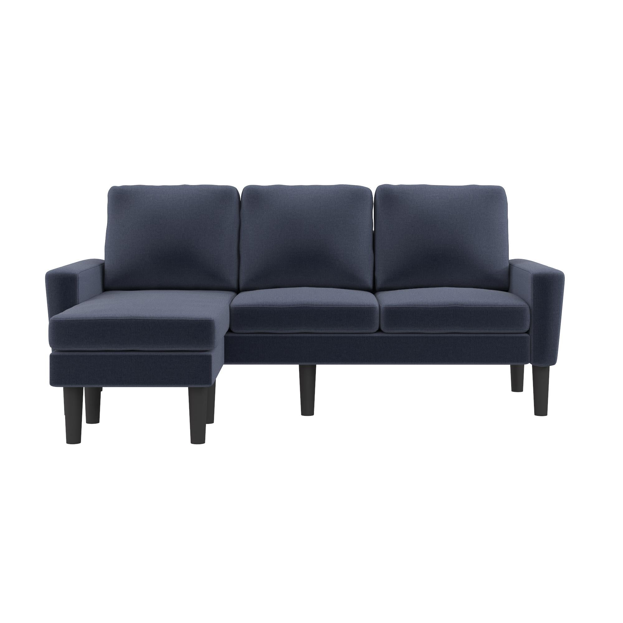 DHP Farnsworth Sectional Sofa - Blue