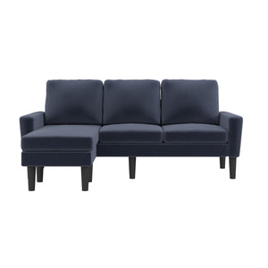 DHP Farnsworth Sectional Sofa - Blue