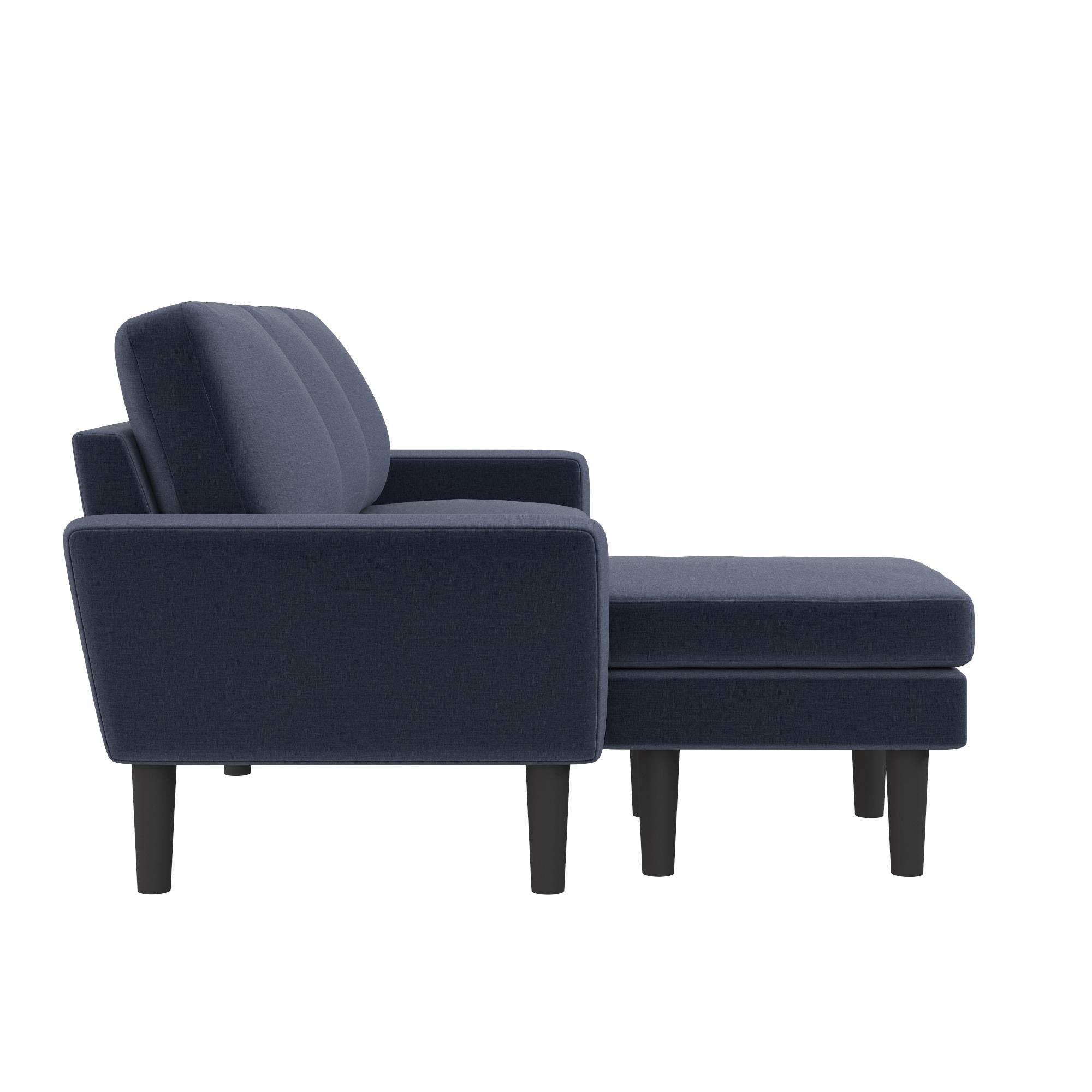 DHP Farnsworth Sectional Sofa - Blue