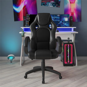 NTense Vortex Gaming and Office Chair - Black - 1-Seater