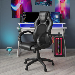 NTense Vortex Gaming and Office Chair - Black - 1-Seater