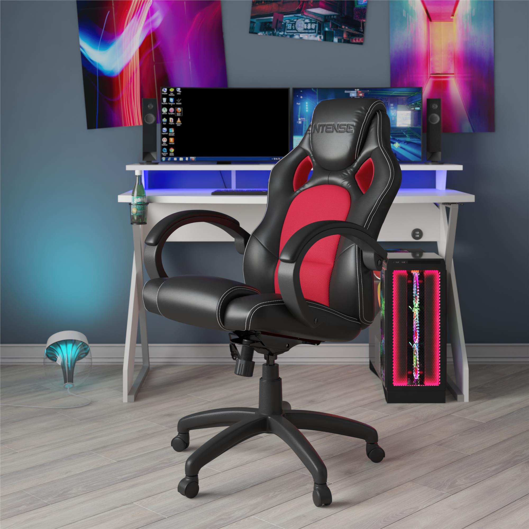 NTense Vortex Gaming and Office Chair - Red - 1-Seater