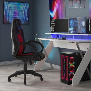 NTense Vortex Gaming and Office Chair - Red - 1-Seater