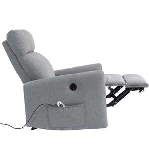 DHP Kai Power Recliner with Massage and Heat - Dark Gray - 1-Seater