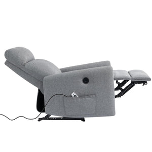 DHP Kai Power Recliner with Massage and Heat - Dark Gray - 1-Seater