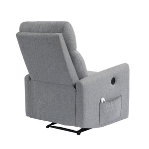 DHP Kai Power Recliner with Massage and Heat - Dark Gray - 1-Seater