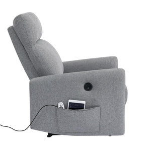 DHP Kai Power Recliner with Massage and Heat - Dark Gray - 1-Seater
