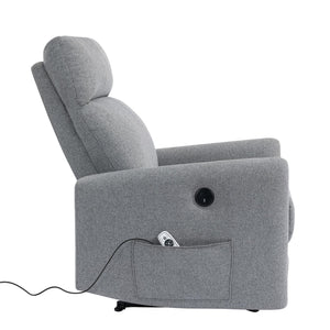 DHP Kai Power Recliner with Massage and Heat - Dark Gray - 1-Seater