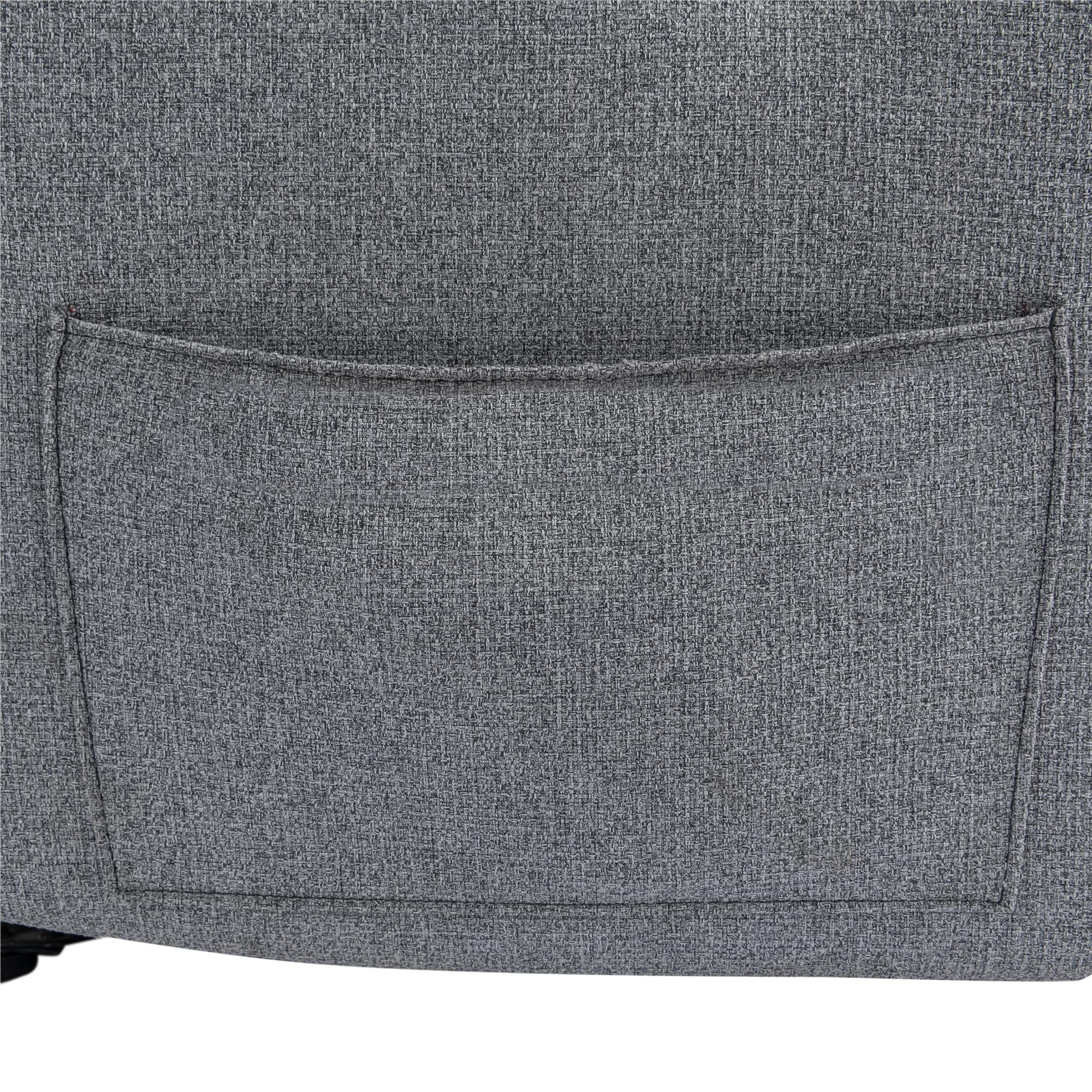 DHP Kai Power Recliner with Massage and Heat - Dark Gray - 1-Seater