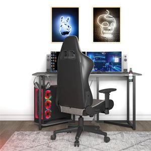 NTense Quantum Gaming and Office Chair - Black - 1-Seater