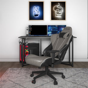 NTense Quantum Gaming and Office Chair - Black - 1-Seater