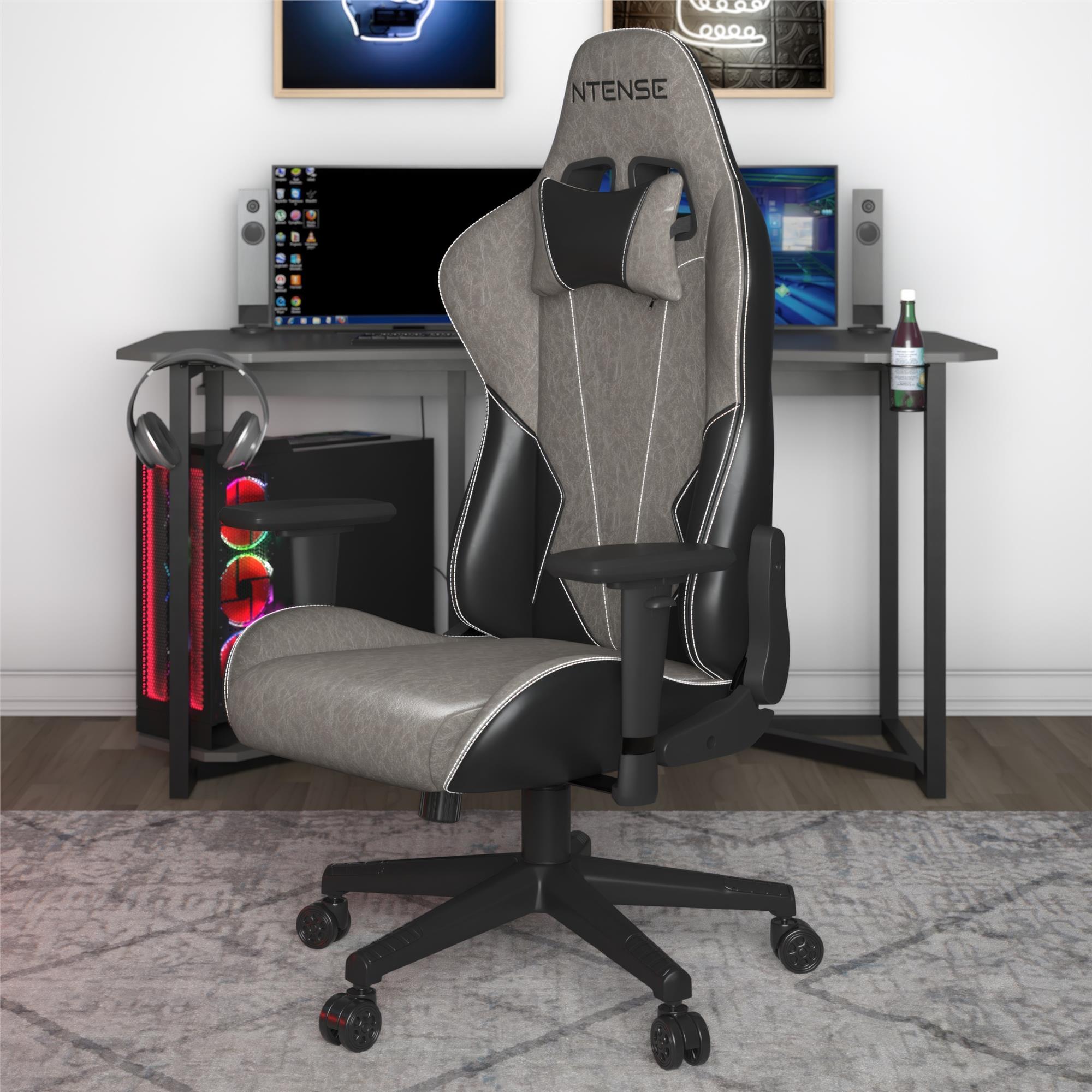 NTense Quantum Gaming and Office Chair - Black - 1-Seater