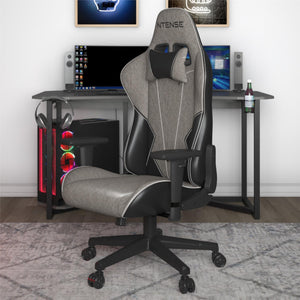 NTense Quantum Gaming and Office Chair - Black - 1-Seater