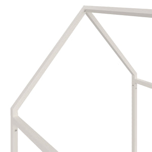 Max & Finn Skyler Metal House Bed - Off White - Full