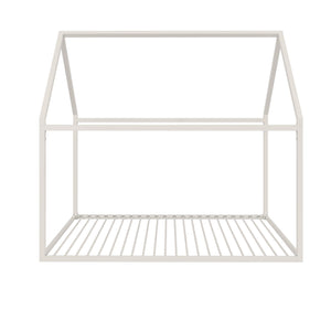 Max & Finn Skyler Metal House Bed - Off White - Full