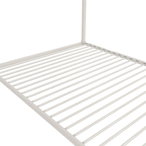 Max & Finn Skyler Metal House Bed - Off White - Full