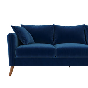 Novogratz Magnolia Reversible Sectional Sofa - Blue