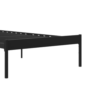 RealRooms Camie Metal Bed - Black - Twin