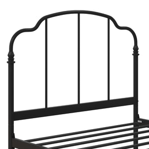RealRooms Camie Metal Bed - Black - Twin