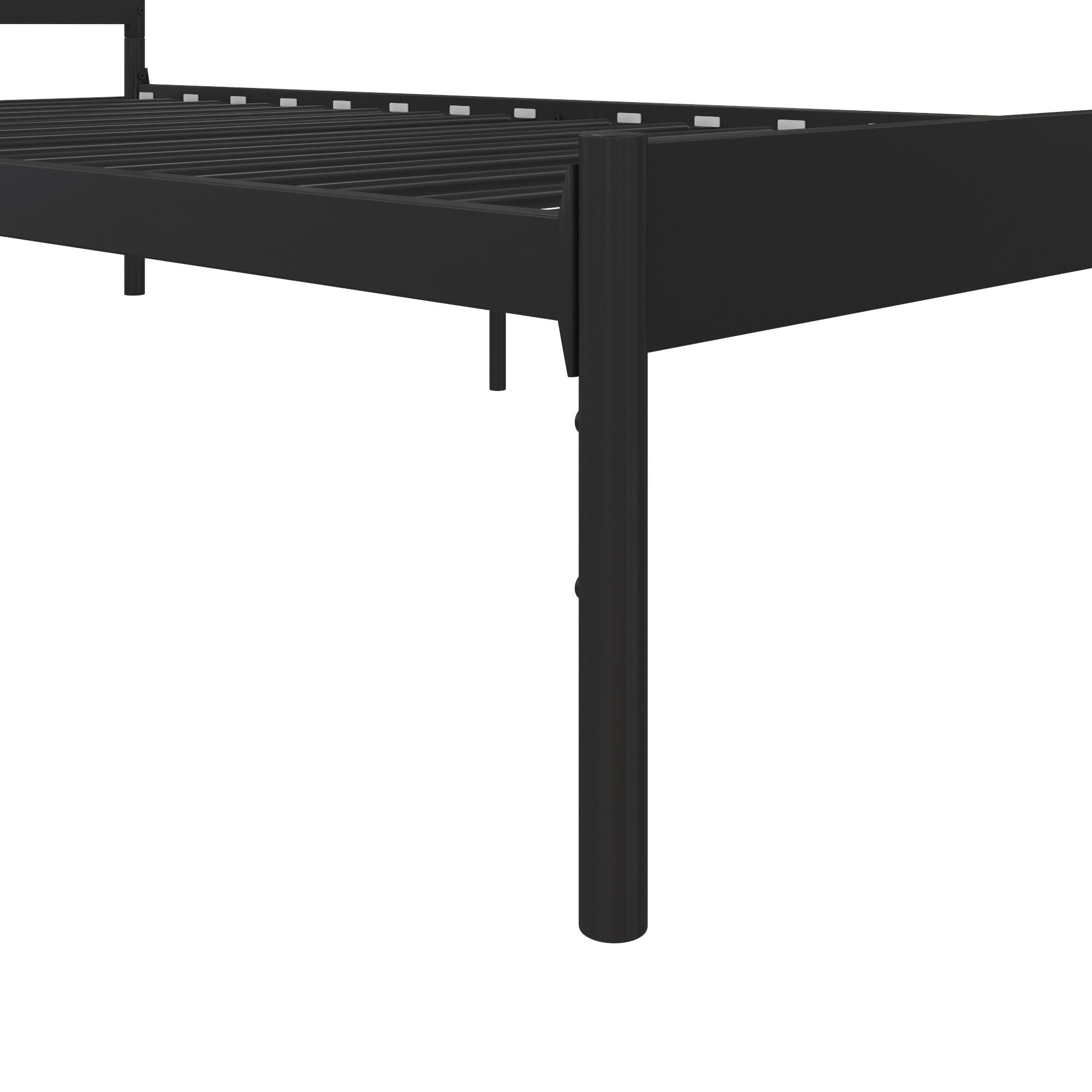 RealRooms Camie Metal Bed - Black - Twin