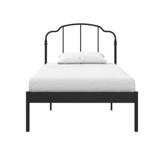 RealRooms Camie Metal Bed - Black - Twin