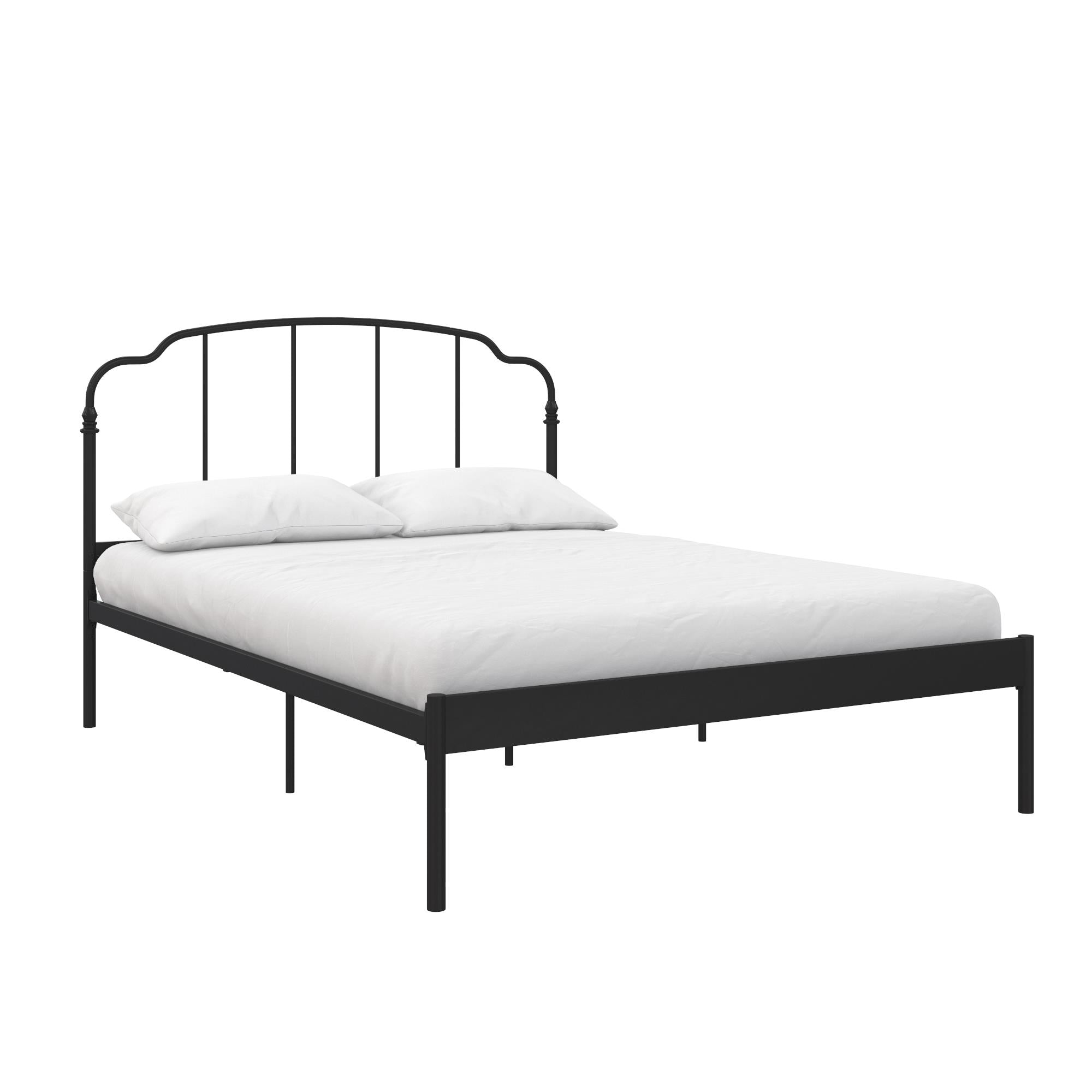 RealRooms Camie Metal Bed - Black - Full