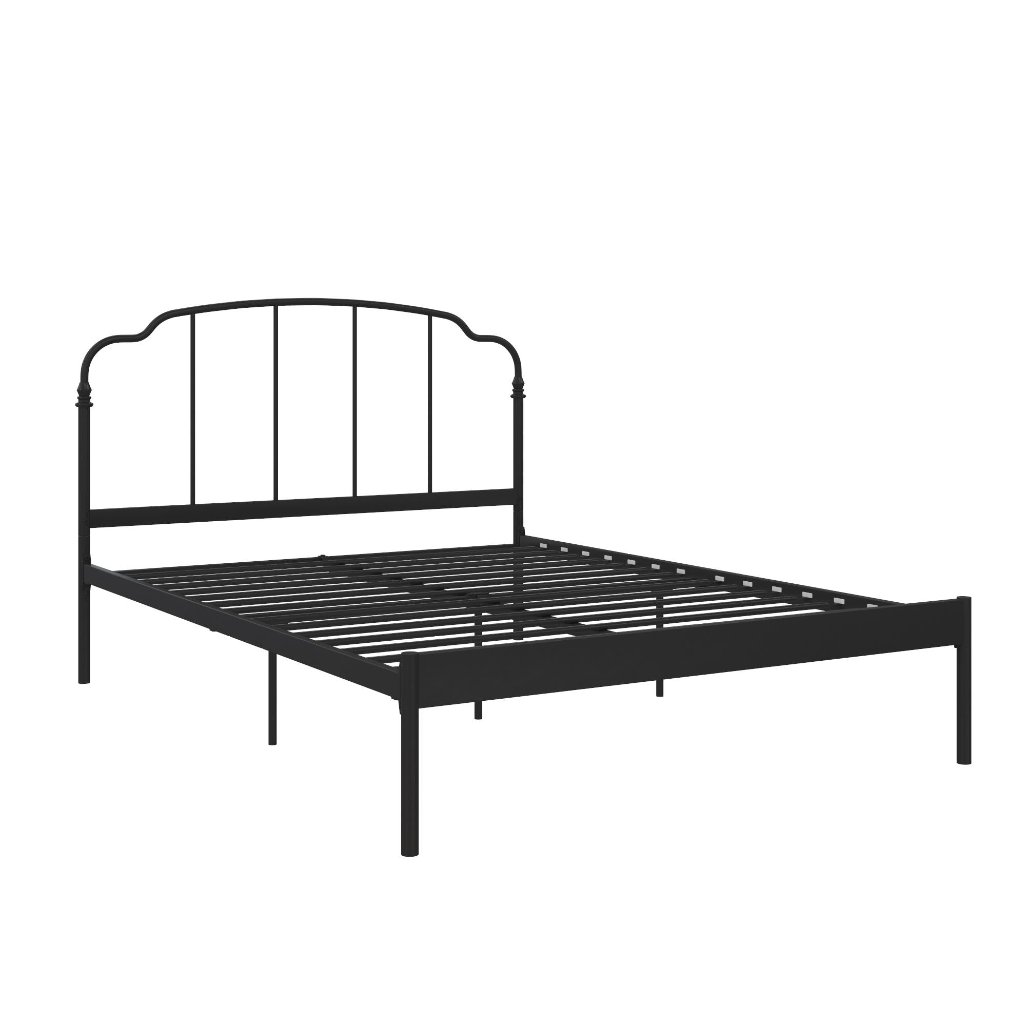 RealRooms Camie Metal Bed - Black - Full