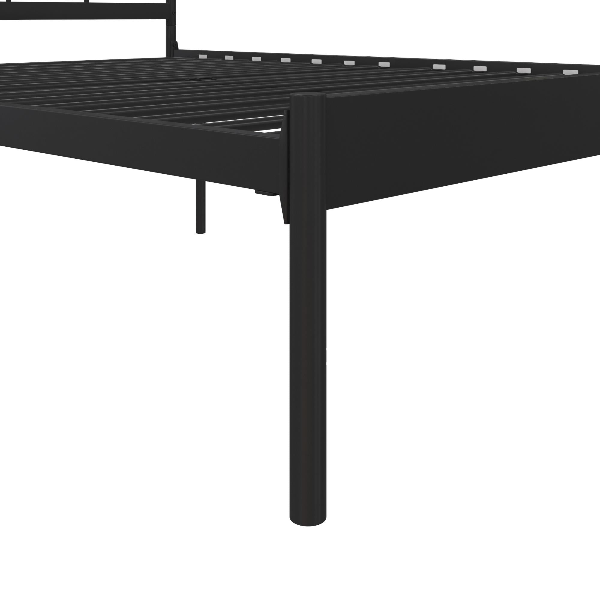 RealRooms Camie Metal Bed - Black - Full