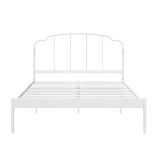 RealRooms Camie Metal Bed - White - Full