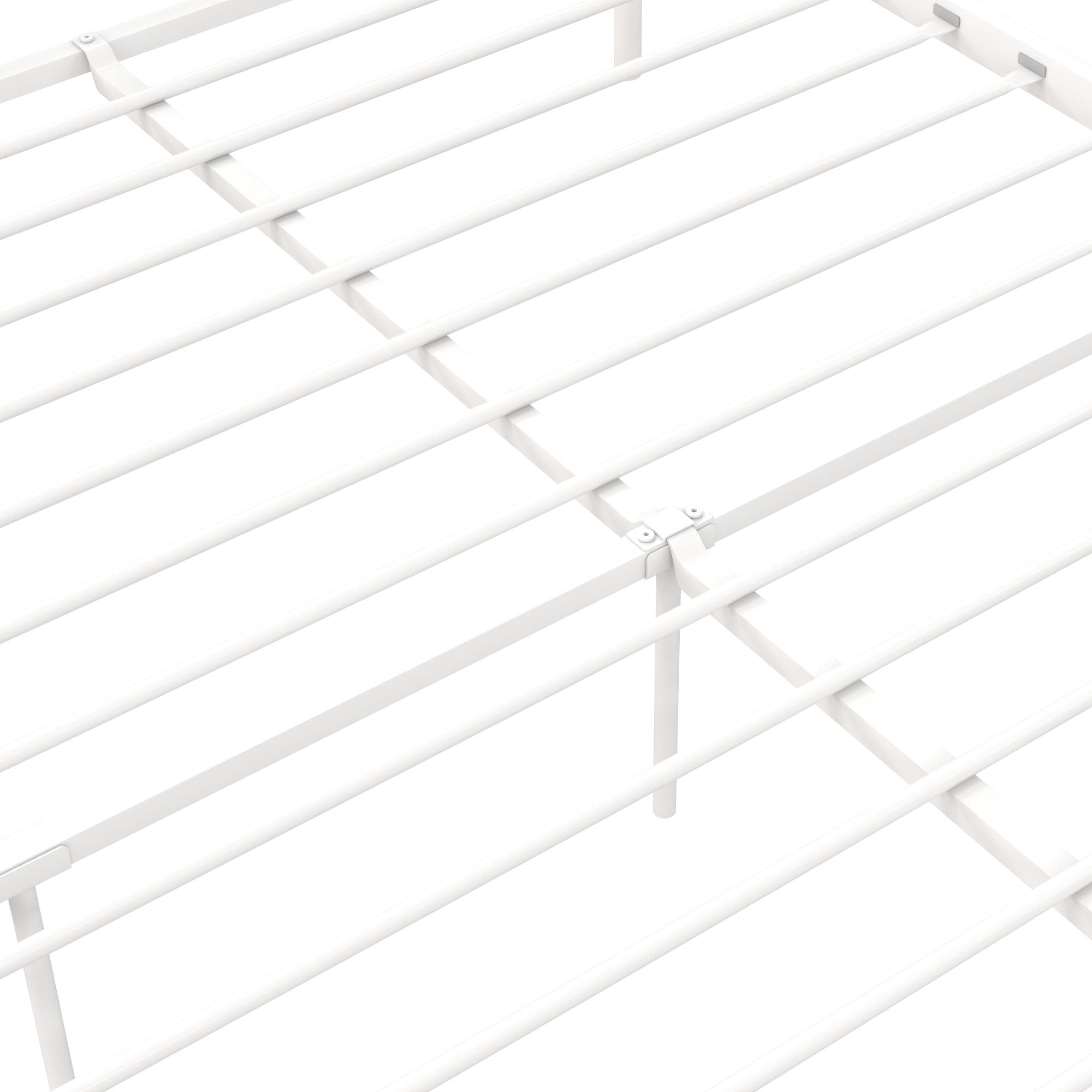 RealRooms Camie Metal Bed - White - Full