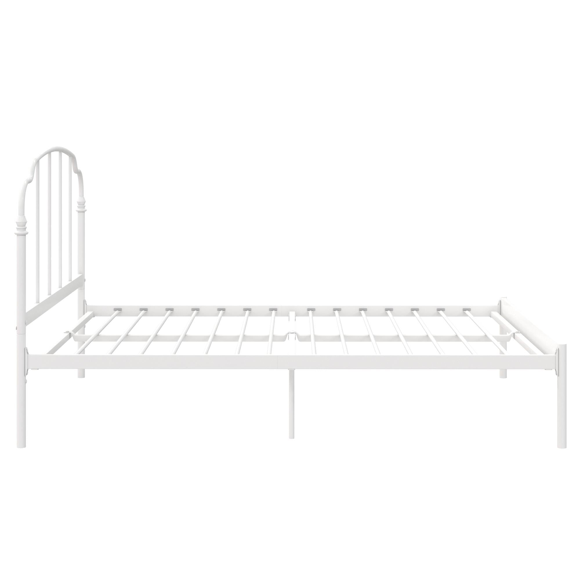 RealRooms Camie Metal Bed - White - Full