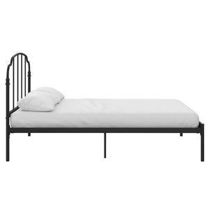 RealRooms Camie Metal Bed - Black - Queen
