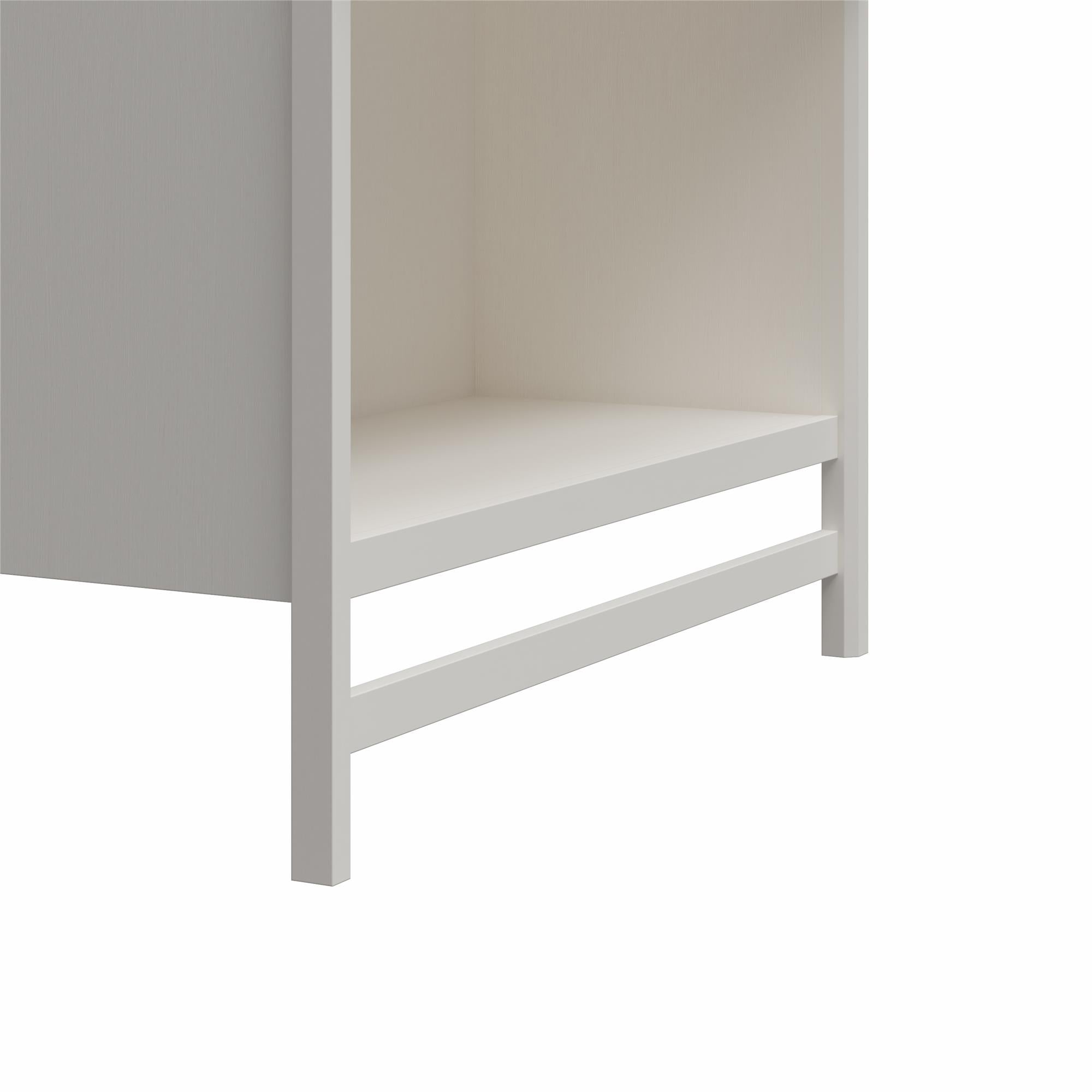 Systembuild Evolution Luxe 5-Shelf Closet Vanity Tower - Ivory Oak