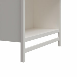 Systembuild Evolution Luxe 5-Shelf Closet Vanity Tower - Ivory Oak