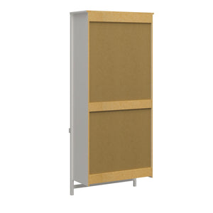 Systembuild Evolution Luxe 5-Shelf Closet Vanity Tower - Ivory Oak