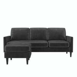 Mr. Kate Winston Reversible Sofa Sectional - Dark Gray
