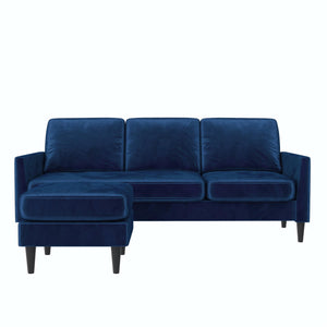 Mr. Kate Winston Reversible Sofa Sectional - Blue