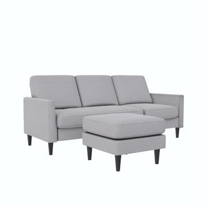 Mr. Kate Winston Reversible Sofa Sectional - Light Gray