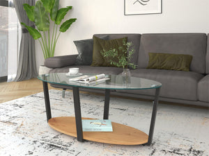 Ren Home Nessa Coffee Table - Natural Oak