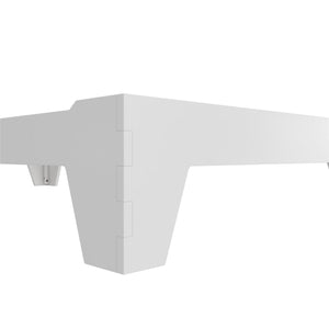 Max & Finn Maverick Kids Montessori Flip Bed - White - Twin
