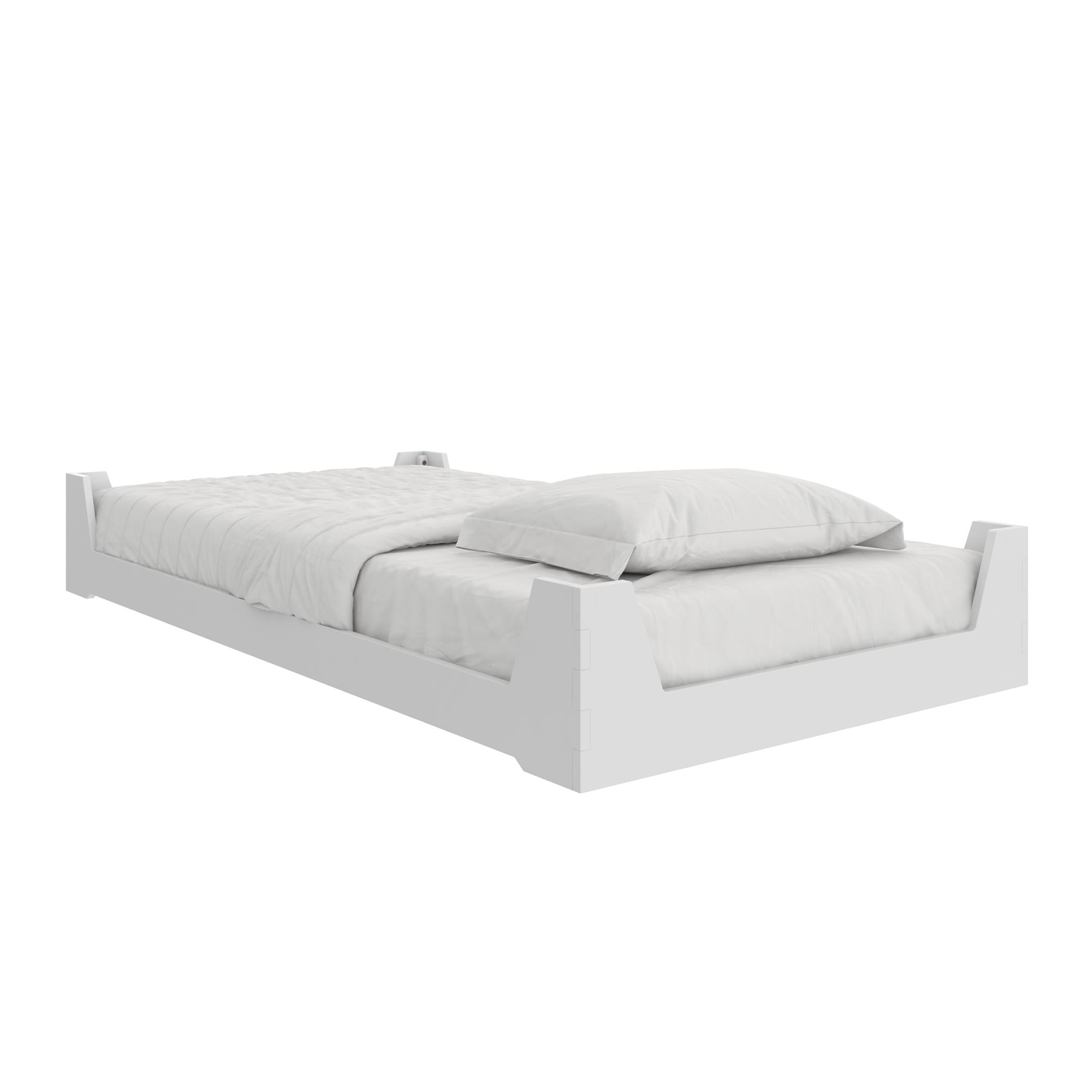 Max & Finn Maverick Kids Montessori Flip Bed - White - Twin