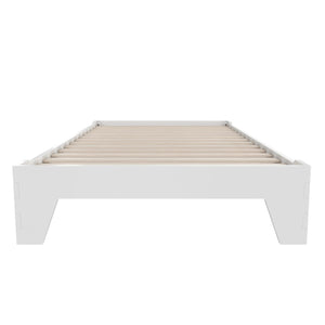 Max & Finn Maverick Kids Montessori Flip Bed - White - Twin